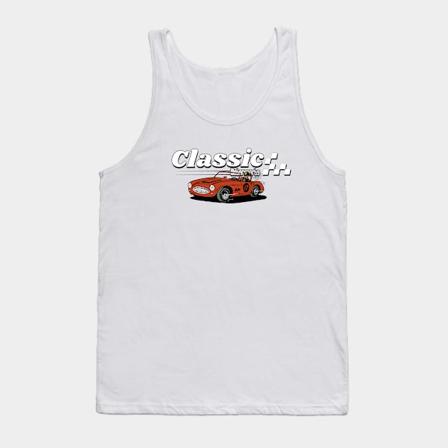 Classic Motorsport Tank Top by Invad3rDiz